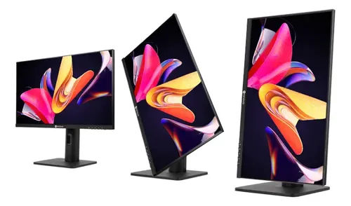 Monitor Táctil 24 Pulgadas Giratorio Y Ajustable En Altura
