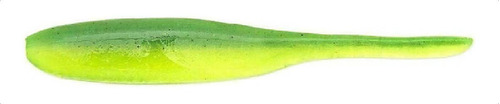 Isca Soft Para Black Bass Shad Impact 3 Keitech Cor Lime Chartreuse (424)