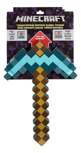 2024 Transformador 2 En 1 Espada/picareta De Diamante