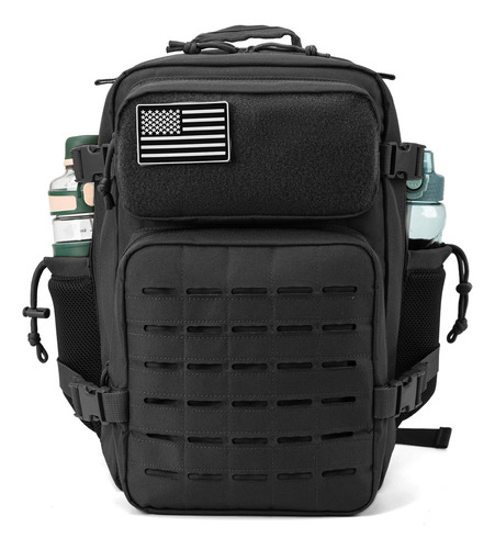 Qtqy Mochila Táctica Molle 35l Para Hombres Ews