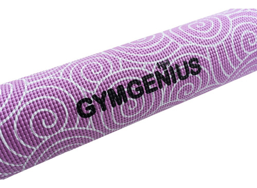 Mat Yoga Pvc 6 Mm Violeta Gymgenius Violeta