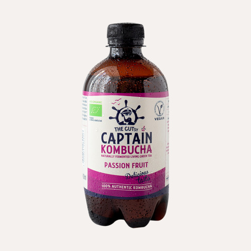 Kombucha Maracuyá Gutsy Captain - 400 Ml