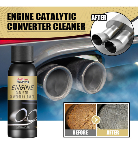 Limpiador De Motores, 30 Ml, Limpiador De Convertidores Cata