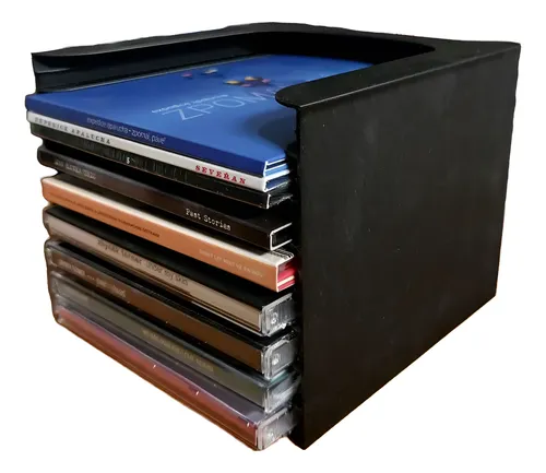 comprar Rack Cd Pared Soporte Muro Para Cd Impresion 3d