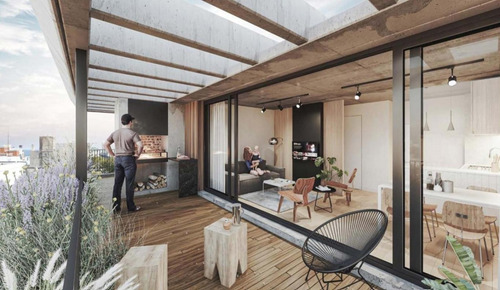 Imagen 6 de 6 de Venta Apartamento 1 Dormitorio En Obra Barrio Sur