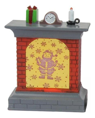 3 Paquete De 2-6 Figuras De Chimenea 8 Cm X 3,5 Cm X 11 Cm