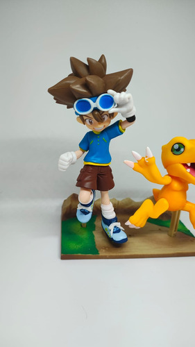 Digimon - Set De Figuras - Taichi & Agumon