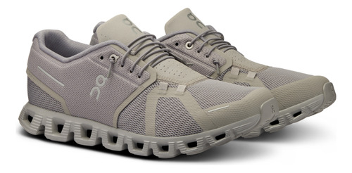 Tenis On Cloud 5 Para Caballero Gris Claro