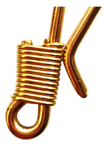 Clip Llavero De Latón Accesorio De Seguridad Multiusos Para