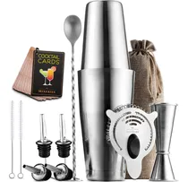 Comprar Herramienta Bar: Coctelera Jigger Colador Coctel Cuchara Bar