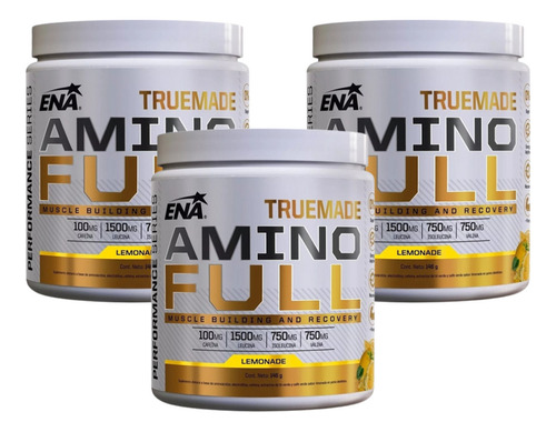 Ena Truemade Amino Full - 146gr X 3 Un.