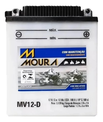 Bateria Bmw G 650 Gs 12v 12ah Eq. Btx13-bs/ Ytx14la-bs
