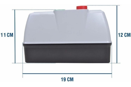 Imagen 5 de 6 de Arrancador 3 Hp 220 V Termoplastica Dlw 60 Hz Weg 10046369