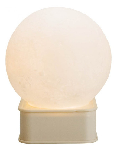 Luminária Decorativa Lua Maleável Multi Luzes 15.5 Cm Cor da estrutura Branco