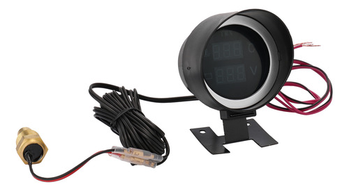 Medidor De Temperatura De Agua Digital Led Redondo Para Coch