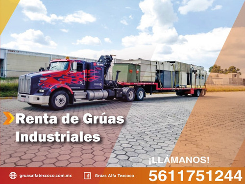 Imagen 2 de 5 de Renta De Grúas Industriales, Grúas Hiab Y Maniobras
