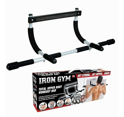 Barra De Ejercicios Iron Gym Barra Marco Puerta Multifuncion