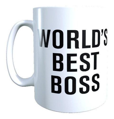 Taza The Office World`s Best Boss, Tazón 320 Cc Alta Calidad