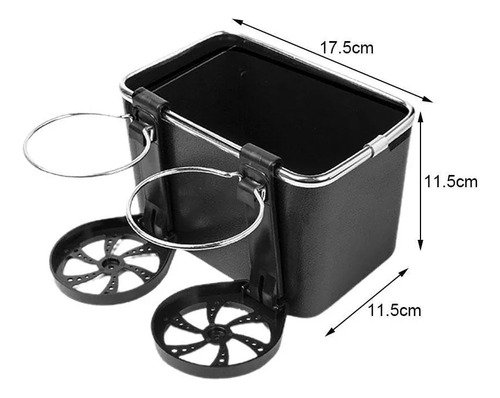Caja Organizadora De Reposabrazos Multifunción Para Descansa