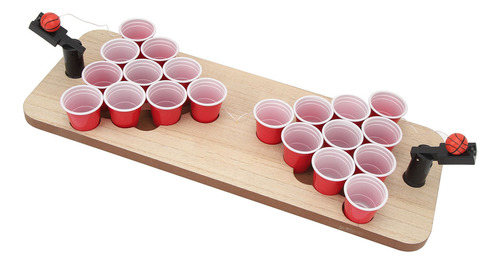 Juego De Mesa Beer Pong, Juego De Mesa Para Beber, Madera Y