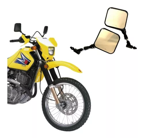 Espejos Retrovisores para Moto Suzuki AX100 - Juego de Espejos Laterales de  Alta Visibilidad y Estilo Clásico - Accesorios de Seguridad y Estilo para