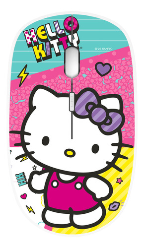 Mouse Inalámbrico Hello Kitty 4d Usb