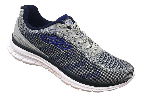 Tênis Olympikus Direct - Masculino - Cinza/marinho | Mercado Livre
