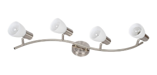 Imagen 1 de 8 de Aplique Pared Techo Interior 4 Luces E14 Nuria Apto Luz Led