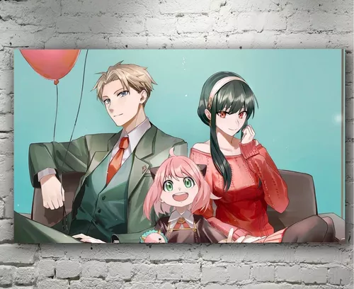 Quadro Decorativo Spy x Family Anime