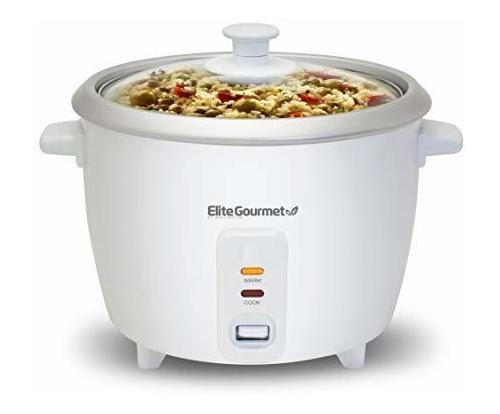 Elite Gourmet Erc003 Electric Rice Cooker With F7qdb