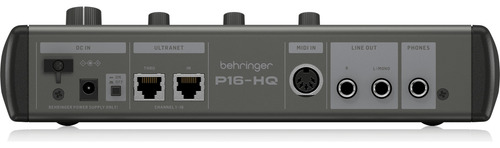 Mixer De Monitoramento Behringer P16-hq C/ 16 Canais