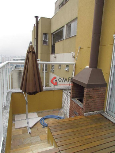 Imagem 10 de 23 de Cobertura Com 3 Dormitórios À Venda, 160 M² Por R$ 1.000.000,00 - Baeta Neves - São Bernardo Do Campo/sp - Co0137