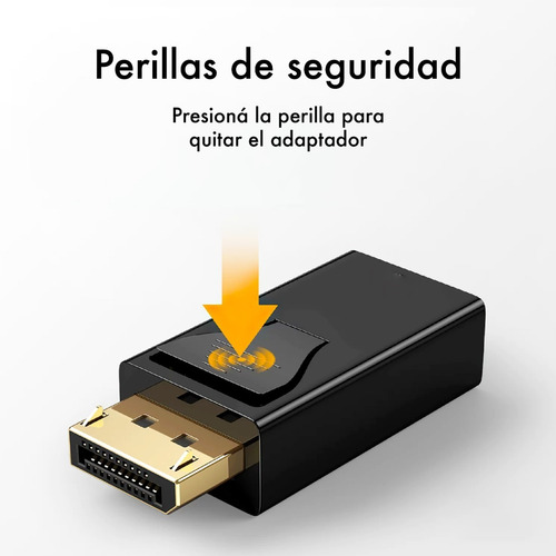 Adaptador Displayport A Hdmi 4k 3d Full Hd