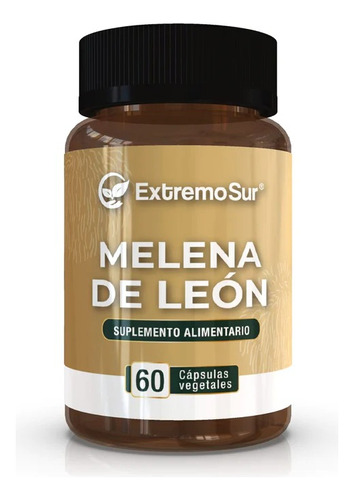 Melena De Leon 500mg 60 Cap. 100% Natural. Agronewen Sabor Propio - Extremo Sur
