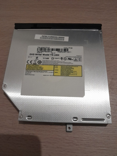 Grabador De Dvd Y Lector Dvd Y Cd Para Notebook Toshiba