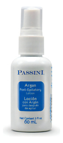 Locion Post Depilatoria Passini Con Aceite De Argan 60ml