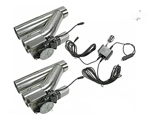 Kit Válvula De Tubo De Escape Electrica Con Control Remoto