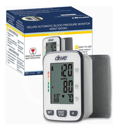 Baumanometro Automatico Digital De Muñeca Marca Drive Medica