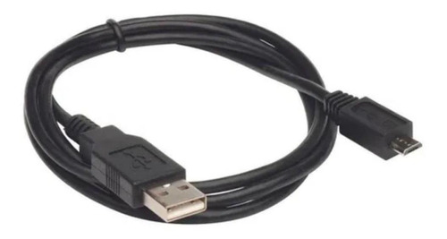 Cabo Micro Usb 2.0 Para Celulares Com 1 Metro Oex Preto