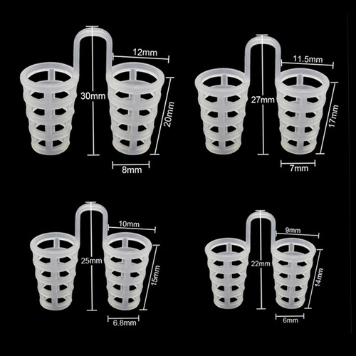 4 Dispositivos Anti Ronquidos Dilatador Nasal Respira Mejor