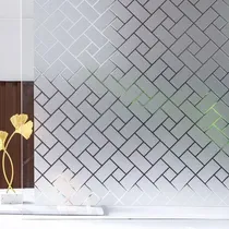 Comprar Banna Privacidad Película Para Ventanas Vinilos Decorativos Vidrio 80cm*10m,película De Privacidad Para Ventanas,película Decorativa De Vidrio,sin Pegamento Adherencia Electrostática,anti Uv,square