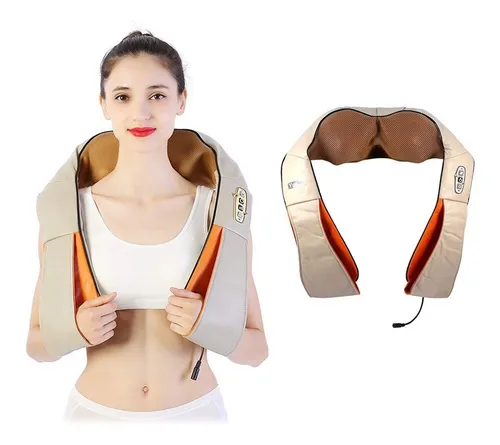Masajeador Corporal Hombro Cuello Espalda Calor El ctrico e