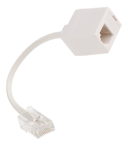 Línea Telefónica Cable Flash Extensión Rj45 A Rj11