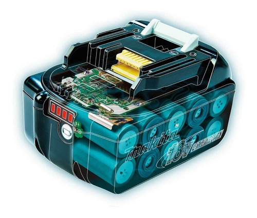 Linterna Led Makita Dml815 + Cargador Lxt 18v 5ah + Batería
