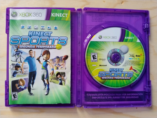 Kinect Sports Segunda Temporada Xbox360 (Usado)
