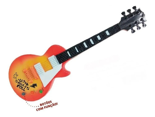 Brinquedo Infantil Guitarra Musical Show Toyng Com Som 41810