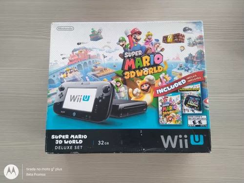 Nintendo Wii U Deluxe Desbloqueado C Jogos Mario Zelda Pokemon