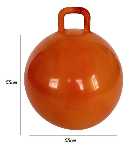 Bola De Salto Saltitante Com Alça, Bola De Laranja