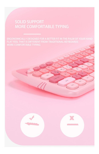 Teclado Mecânico Ajazz 3060i-84 Rosa, Mistura Personalizada