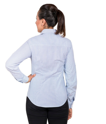 Imagen 3 de 6 de Blusa Formal Manga Larga